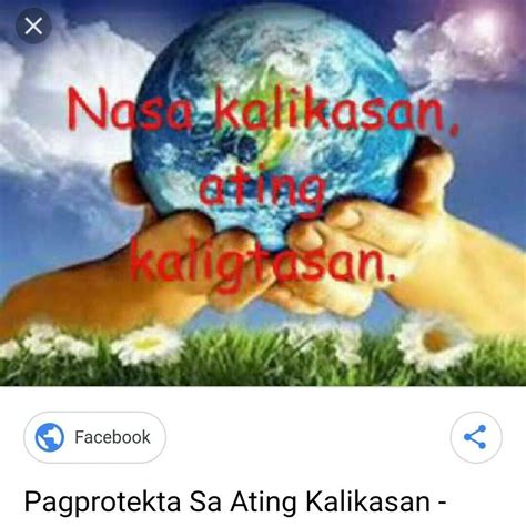 slogan sa pangangalaga ng kapaligiran